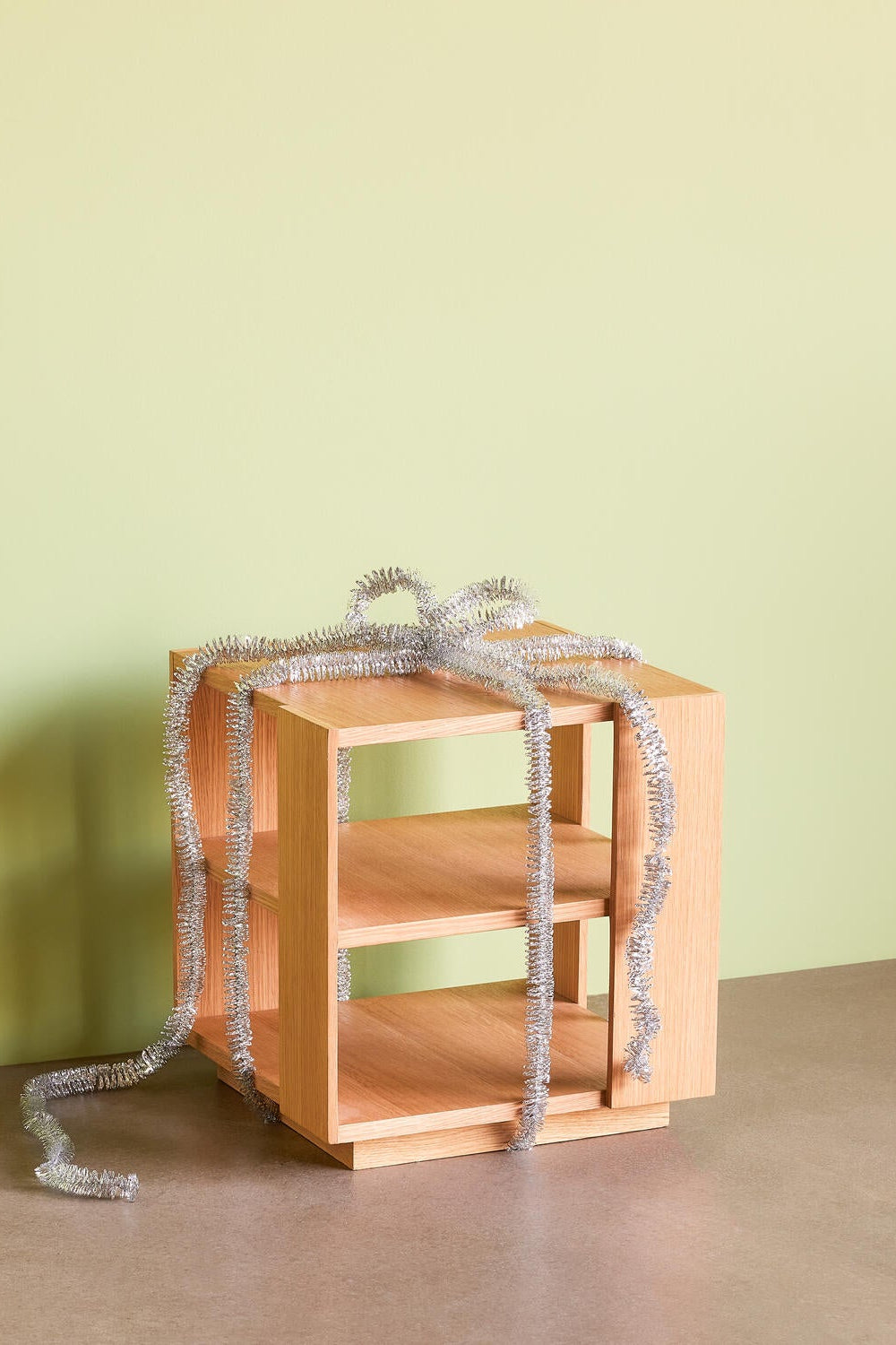 Merge sidebord, Natur - 37x37 cm